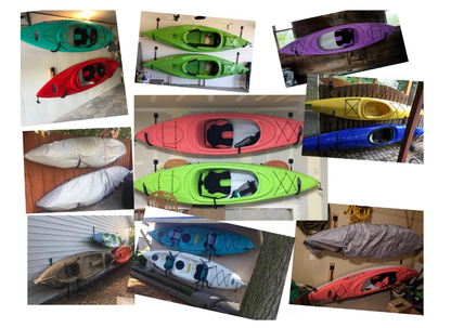 Kayak Wall Rack Canoe Hanging Wall Frame Canoeing Aquaplane Skis Indoor Storage Rack