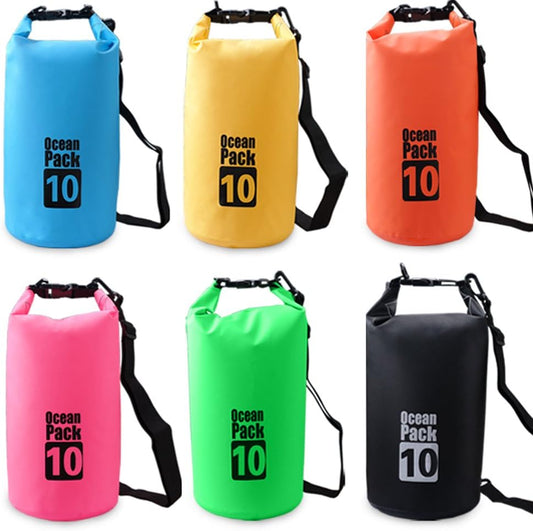 Dry Bag Waterproof for Women Men, 5L/10L/20L/30L/40L Roll Top Lightweight Dry Storage Bag Backpack with Phone Case for Travel, Swimming, Boating, Kayaking, Camping and Beach