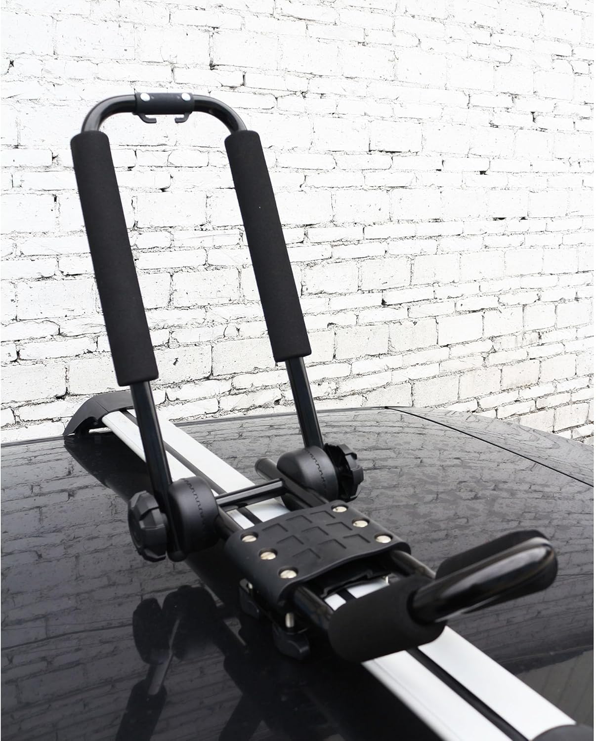 Kayak roof Rack folding J-Bar Rack on Roof Mounting On SUV, Car and Truck Crossbars